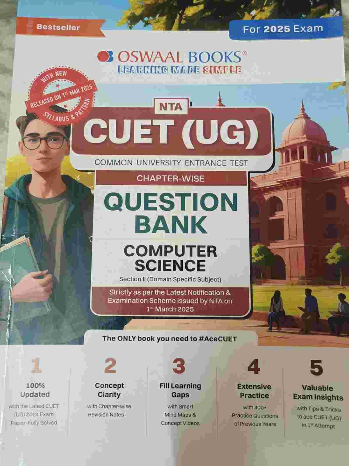 CUET Computer Science  Question Bank